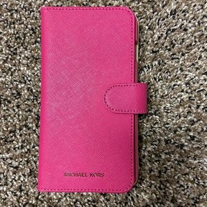 Michael Kors iPhone 6,7,8 plus wallet & phone case